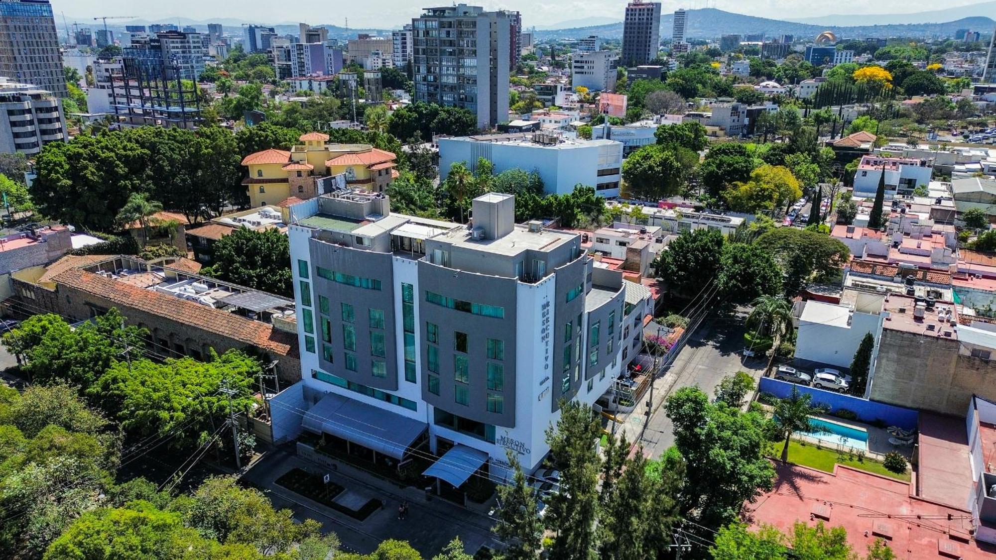 Hotel Meson Ejecutivo Guadalajara Minerva - Av Mexico Exteriér fotografie