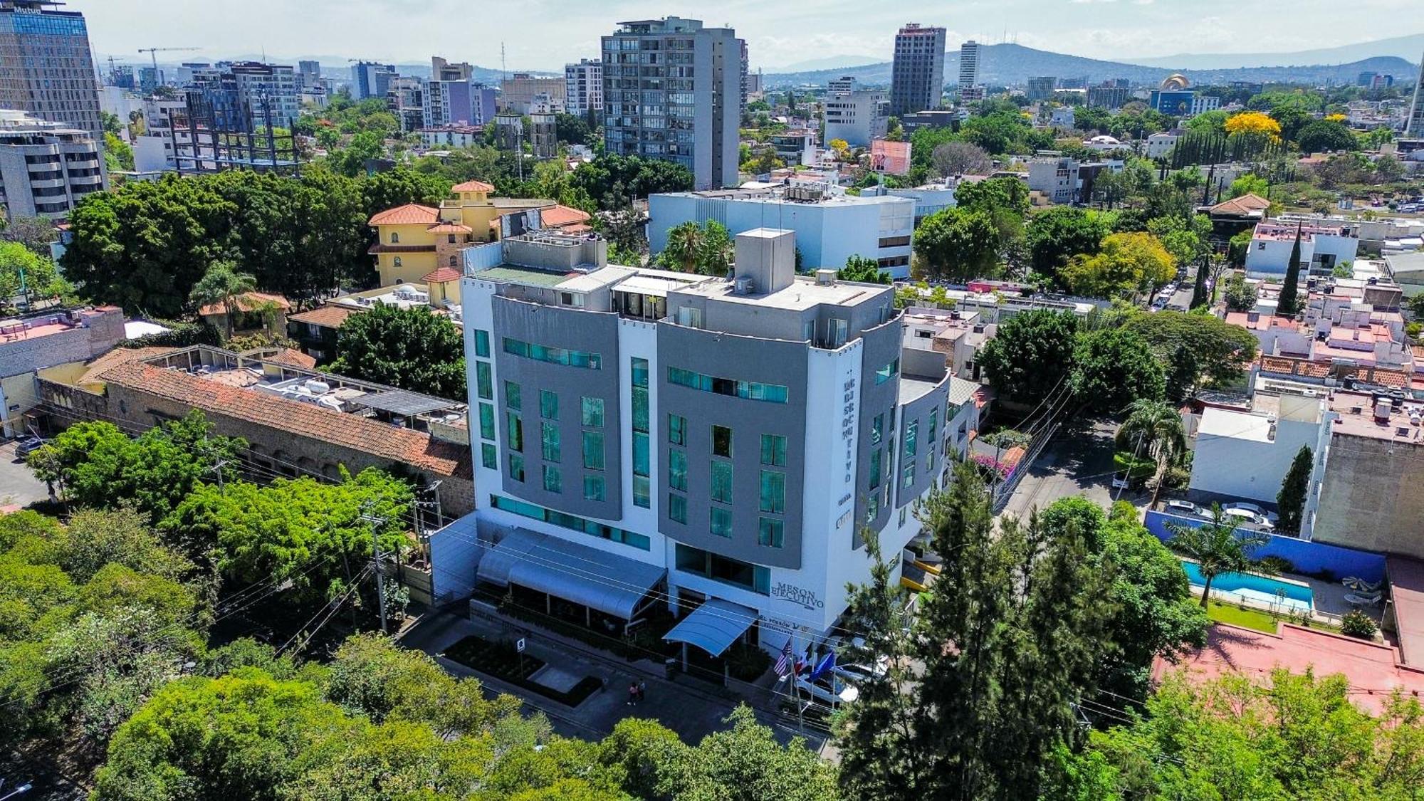 Hotel Meson Ejecutivo Guadalajara Minerva - Av Mexico Exteriér fotografie
